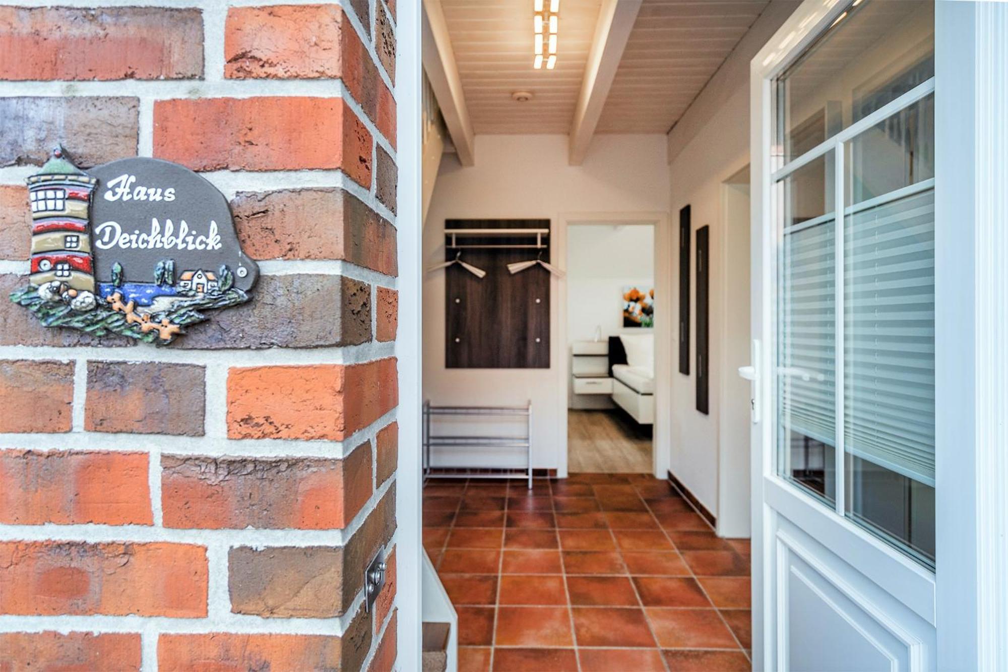 Deichblick Villa Greetsiel Bagian luar foto